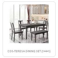 COS-TERESA DINING SET (1+4+1)